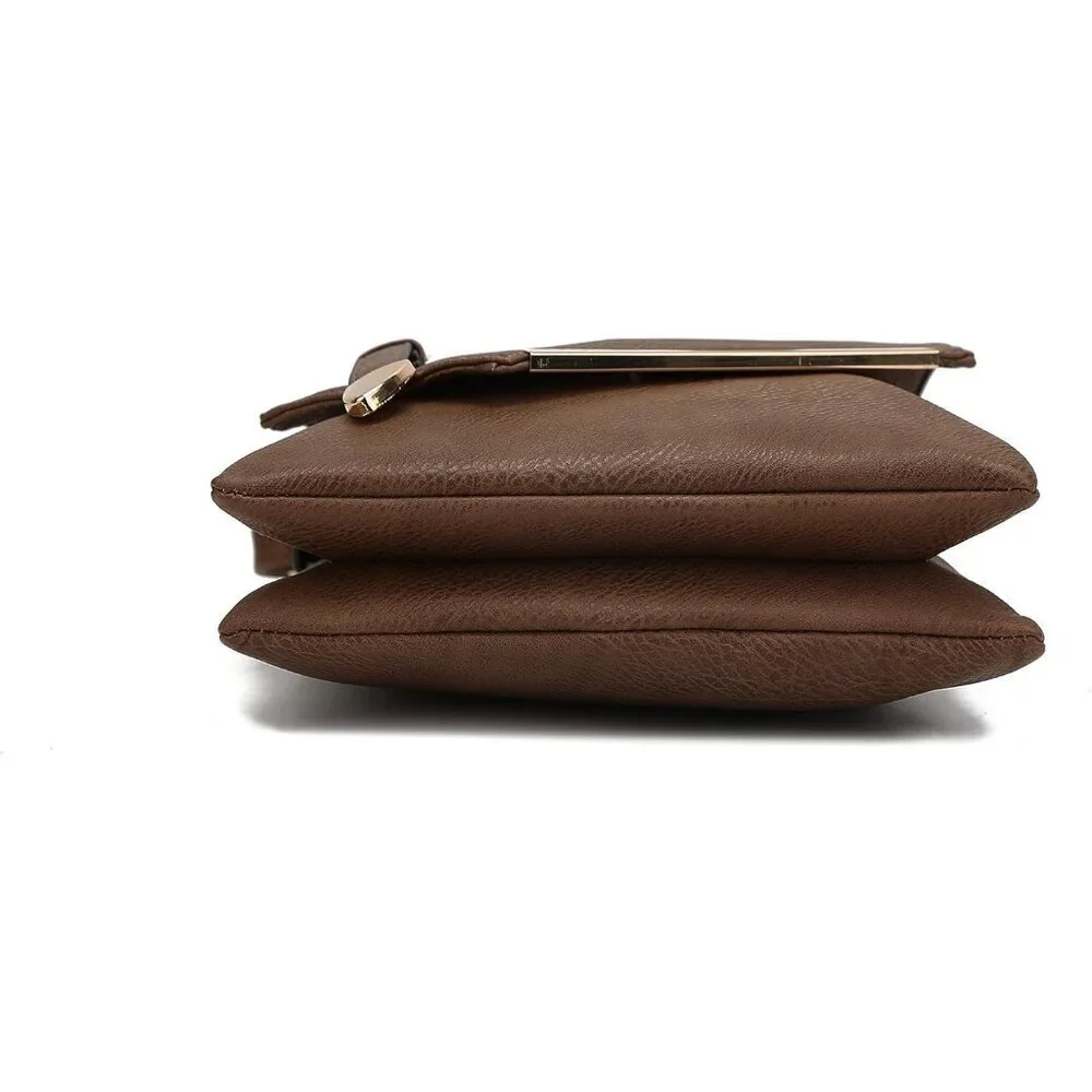 Crossbody Bag Vegan Leather Small Purse Women’s Shoulder Handbag